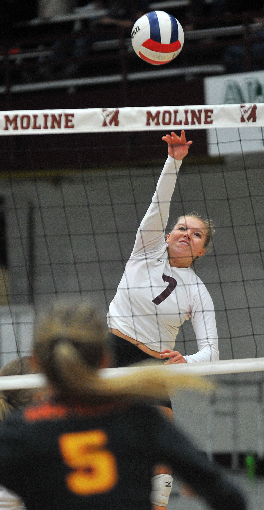 Rock Island vs Moline volleyball